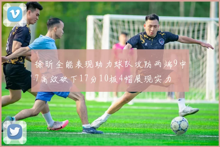 徐昕全能表现助力球队攻防两端9中7高效砍下17分10板4帽展现实力